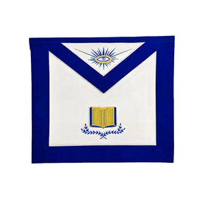 Chaplain Blue Lodge Apron - Royal Blue - Bricks Masons