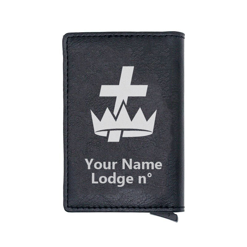 Knights Templar Commandery Wallet - Various Colors - Bricks Masons