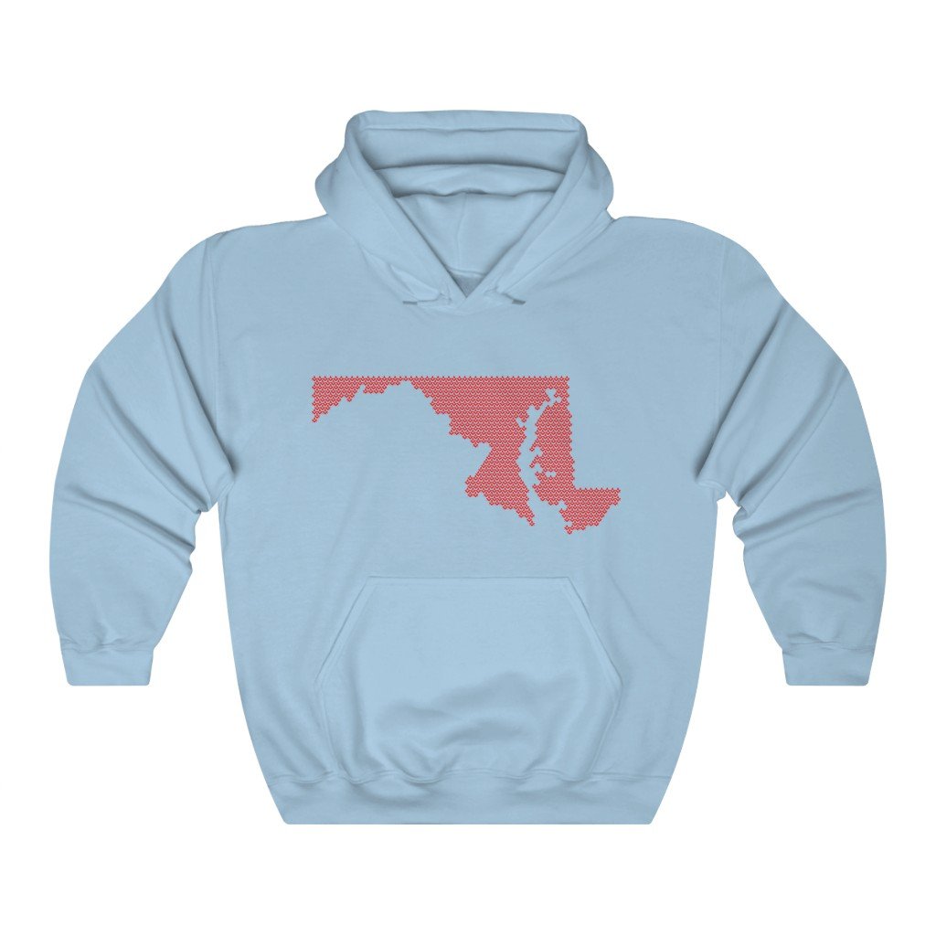 Masonic Hoodie - MARYLAND State - Bricks Masons