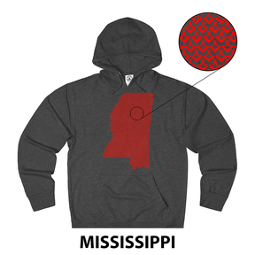 Masonic Hoodie - MISSISSIPPI State - Bricks Masons