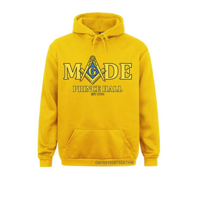Master Mason Blue Lodge Hoodie - Made Mason Prince Hall Square and Compass G [Multiple Colors] - Bricks Masons