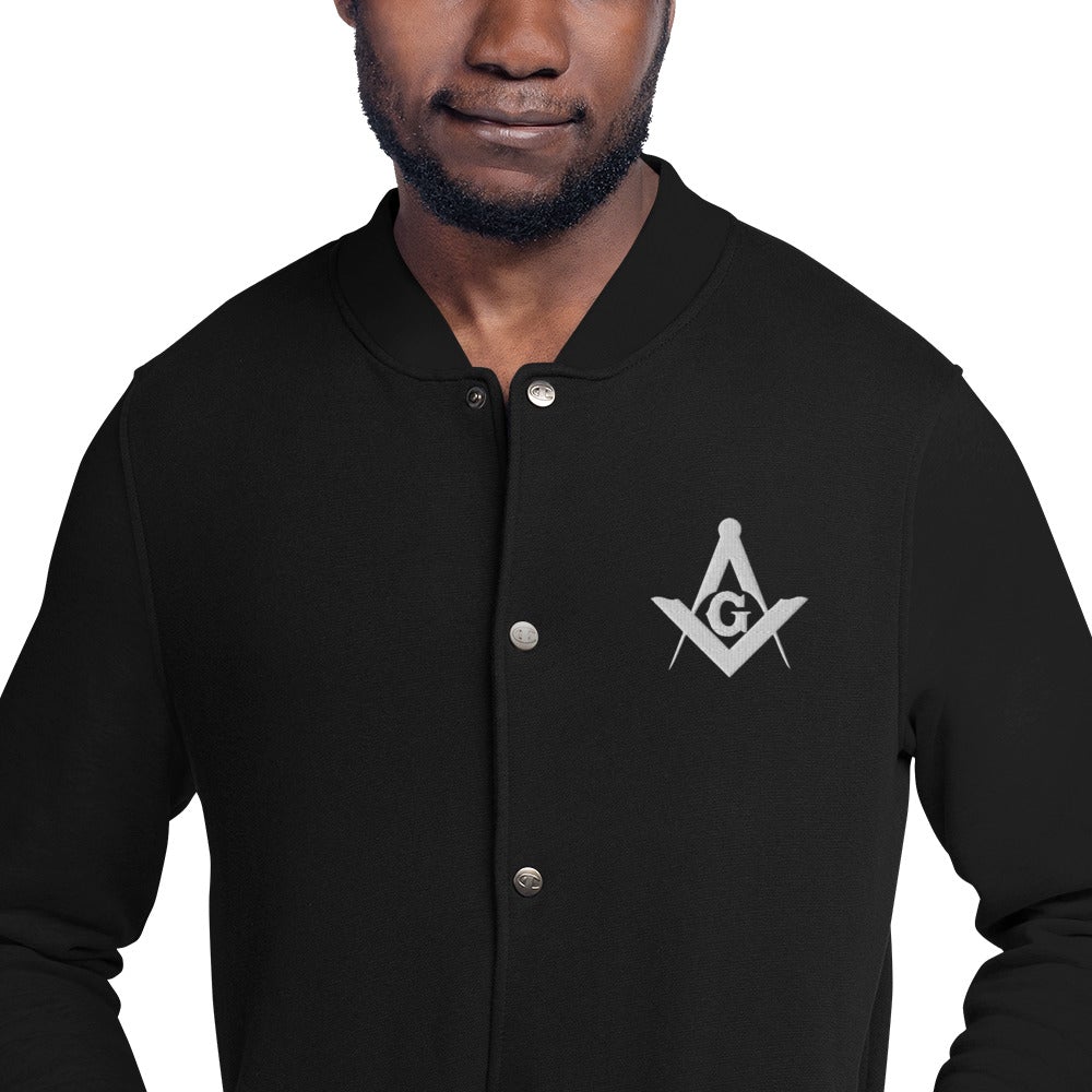 Master Mason Blue Lodge Jacket - Square and Compass G Various Colors - Bricks Masons