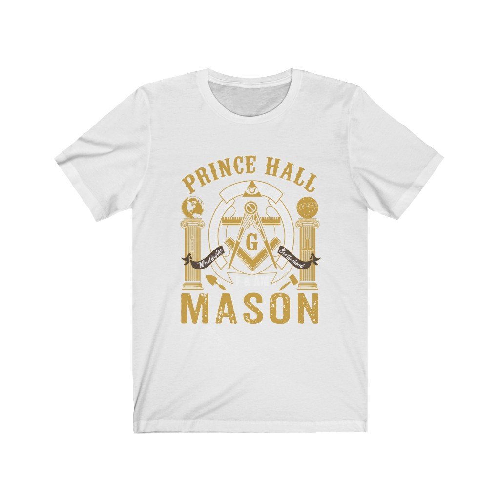 Masonic T-Shirt - Prince Hall - Bricks Masons