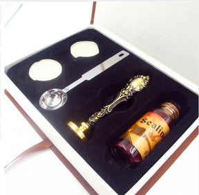 Square Compass G Wax Seal Stamp - Bricks Masons