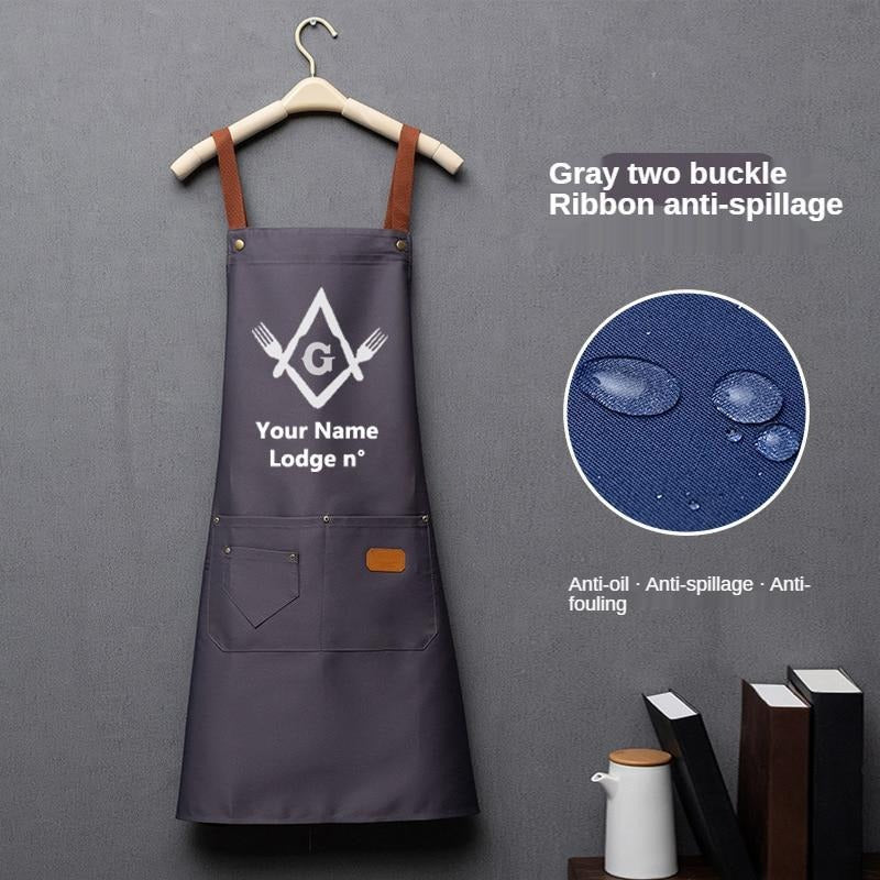 Master Mason Blue Lodge Work Apron - Various Colors - Bricks Masons