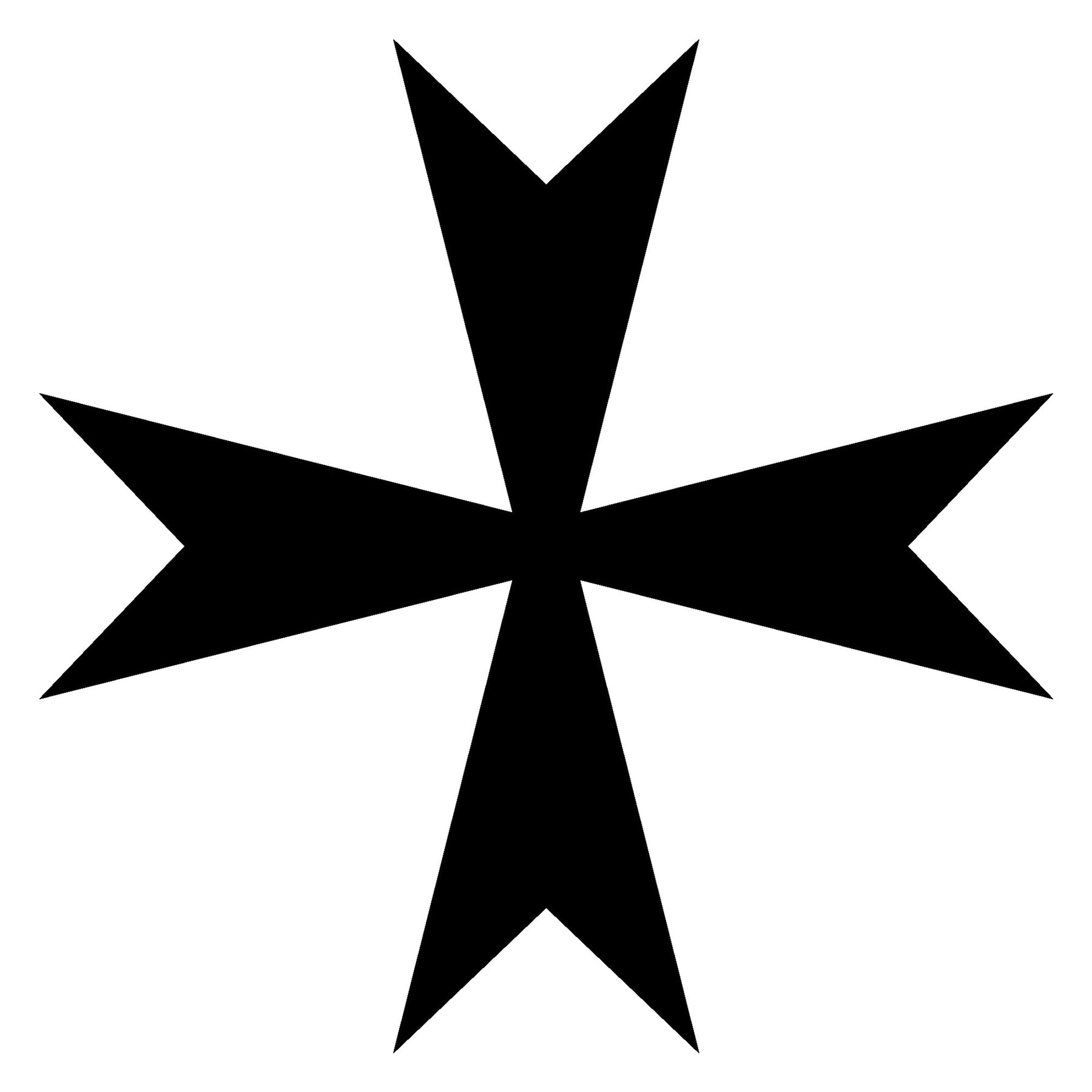 Order Of Malta Commandery Wallet - Brown Leather - Bricks Masons