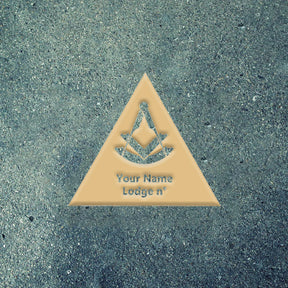 Past Master Blue Lodge Wall Monograms - Various Sizes - Bricks Masons