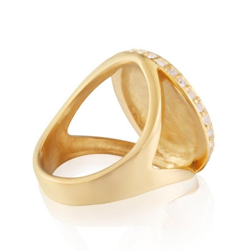 OES Ring - Gold Stainless Steel - Bricks Masons
