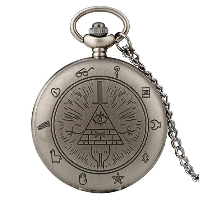 Eye Of Providence Pocket Watch - Bill Cipher Gravity Falls (3 available colors) - Bricks Masons