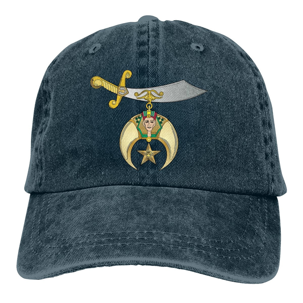 Shriners Baseball Cap - Adjustable - Bricks Masons