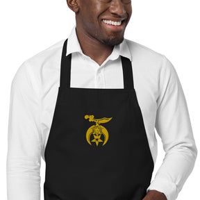 Shriners Kitchen Apron - Various Organic Cotton Colors - Bricks Masons