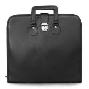 Masonic Apron Case - Soft Imitation Leather With Metal Lock - Bricks Masons